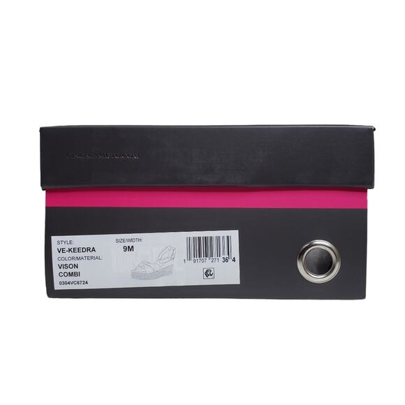 Vince Camuto Womens 9 Keedra Snake Embossed Platform Wedge Sandal NEW - Picture 11 of 11